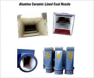 Alumina Ceramic Lined Coal Pipe Line Nozzels